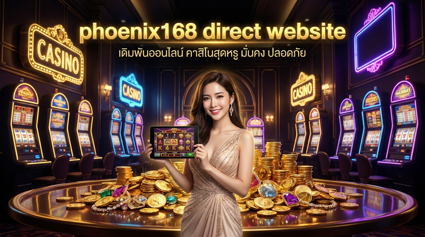 phoenix168 เว็บตรง: แนะนำเกมสล็อตและโปรโมชั่นเด็ด